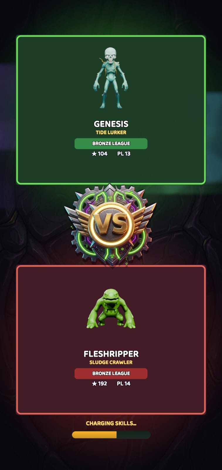 Titan versus titan intro screenshot